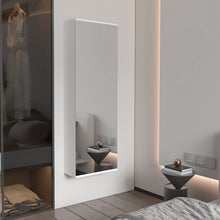 Load image into Gallery viewer, Connecticut Wall Mounted Shoe Rack, Mirror, Five Shelves, Ten Shoes Capacity