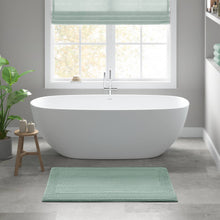 Load image into Gallery viewer, 1 PCS 24x72" 100% Cotton Tufted 3000 GSM Reversible Bath Rug Navy