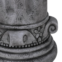 Load image into Gallery viewer, Cement Outdoor End Tables for Patio, GardenAccent Table, Modern Small Round Side Tablefor Outside, Tree Stump Garden Stool DrumTable indoor and Outdoor