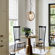 Load image into Gallery viewer, Farmhouse Chandelier, Retro Country Dining Room Lamp, Solid Wood Chandelier for Living room, Foyer and Dining room, Bulb Not Included