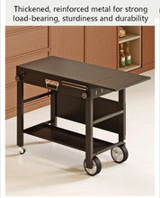 Load image into Gallery viewer, Outdoor Grill Cart Foldable Grill Table