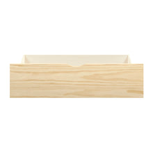 Load image into Gallery viewer, Natural Pine Finish 2pcs Storage Boxes with Caster Wheels Transitional Bedroom Furniture Under-Bed Toy Boxes