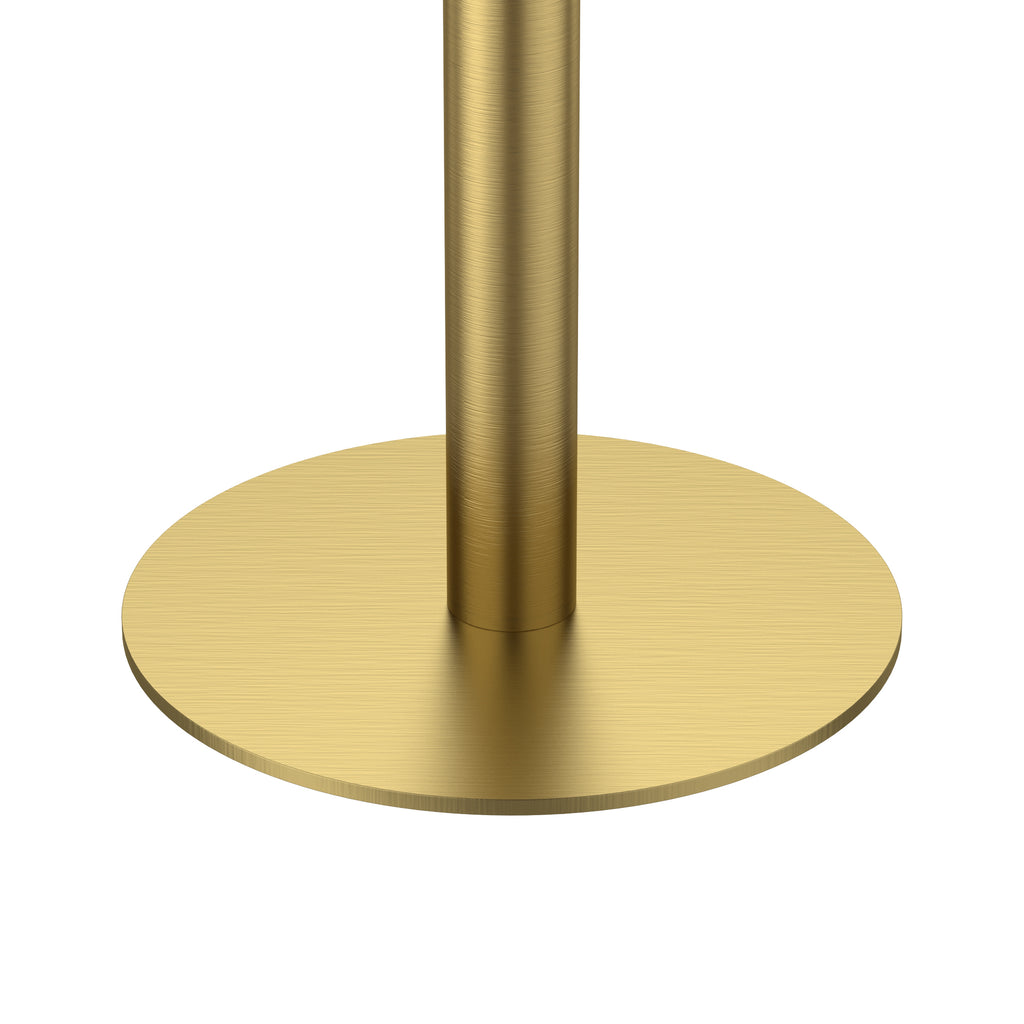 31.5" Round Modern Tulip Dining Table, Sintered Stone Tabletop with Luxury Faux Marble Print, Stainless Steel Bracket Base, Scratch & Wear Resistant, Waterproof Surface, Ideal for Indoor & Outdoor Use