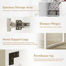 Load image into Gallery viewer, Shoe Cabinet with Doors, 6-Tier Shoe Storage Cabinet with Adjustable Shelves, Wooden Shoes Rack Shoe Storage Organizer for Entryway, Hallway, Closet, Living Room