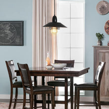 Load image into Gallery viewer, Farmhouse Vintage Pendant Light Black Fixture Pendant Lights with Spring Frame Adjustable Metal Hanging Lamp for Kitchen Island Dining Room Bedroom Living Room Barn Entryy, E26
