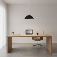 Load image into Gallery viewer, 14 inch Diameter Integrated LED Black Pendant