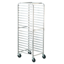 Load image into Gallery viewer, Bun Pan Rack, 20-Tier Commercial Bakery Racks with Brake Wheels, Aluminum Racking Trolley Storage for Half &amp; Full Sheet, Speed Rack For Kitchen Home, Bread Baking Equipment, 26"L x 20.4"W x 70"H