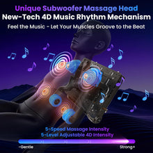 Load image into Gallery viewer, 3XRELAX BV-4 4D Vibration Shiatsu Massage Chair, Zero Gravity, Thai Massage, Heat, S&amp;L Track, Sonic Wave, Voice Control, 7 Massage Levels, 300 lbs Capacity, 160 lbs, 55.1" x 29.1" x 40.9