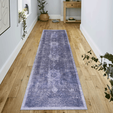 Load image into Gallery viewer, MAVAL Anthracite Washable Rug 2' x 3' Doormat Rug (Anthracite, 2' x 3') Modern, Contemporary, Non-Shedding &amp; Easy to Clean, Ideal for Living Room, Bedroom, Dining Space, 36*24 inch