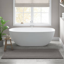Load image into Gallery viewer, 1 PCS 24x72" 100% Cotton Tufted 3000 GSM Reversible Bath Rug Navy