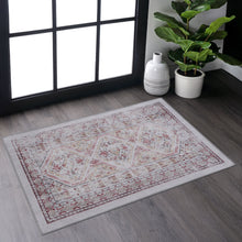 Load image into Gallery viewer, MAVAL Beige Washable Rug 2'6'' x 10' Runner Rug (Beige, 2'6'' x 10') Modern, Contemporary, Non-Shedding &amp; Easy to Clean, Ideal for Living Room, Bedroom, Dining Space, 120*30 inch