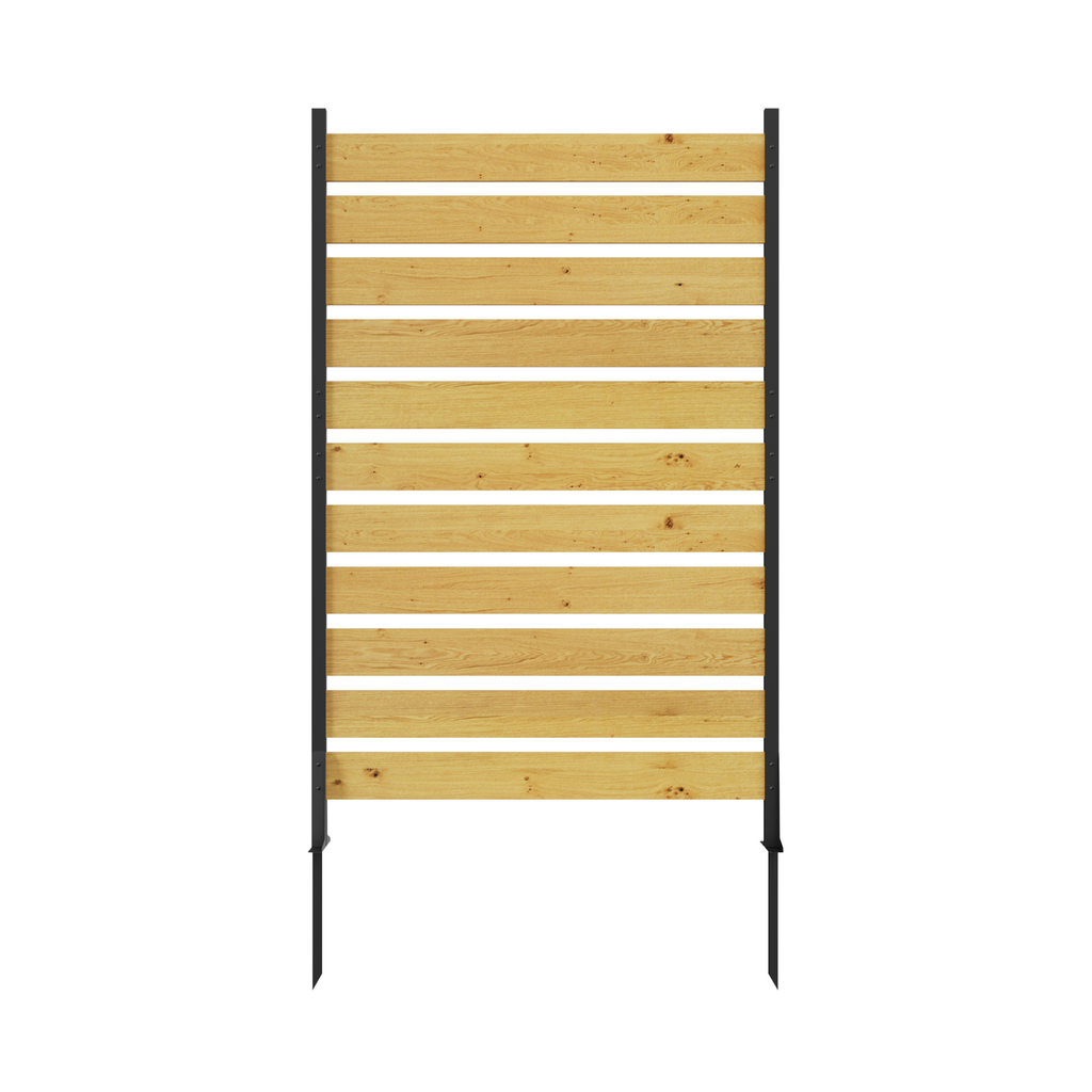 Goodyo 72.8"H x 38.5"W(1 Panel) Cedar Wood Privacy Screen, Outdoor Privacy Walls, Privacy Wood Fence for Pool Equipment Enclosure, Trash Can Enclosures, Air Conditioner Fence