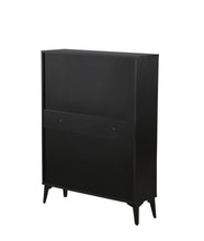 Load image into Gallery viewer, Large size Shoe Cabinet,Free Standing Tipping Bucket Shoe Rack Organizer with 2 Flip Drawers&amp;2 Drawer,Modern Tipping Bucket for Entryway,Hallway,Bedroom-black