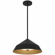 Load image into Gallery viewer, 14 inch Diameter Integrated LED Black Pendant