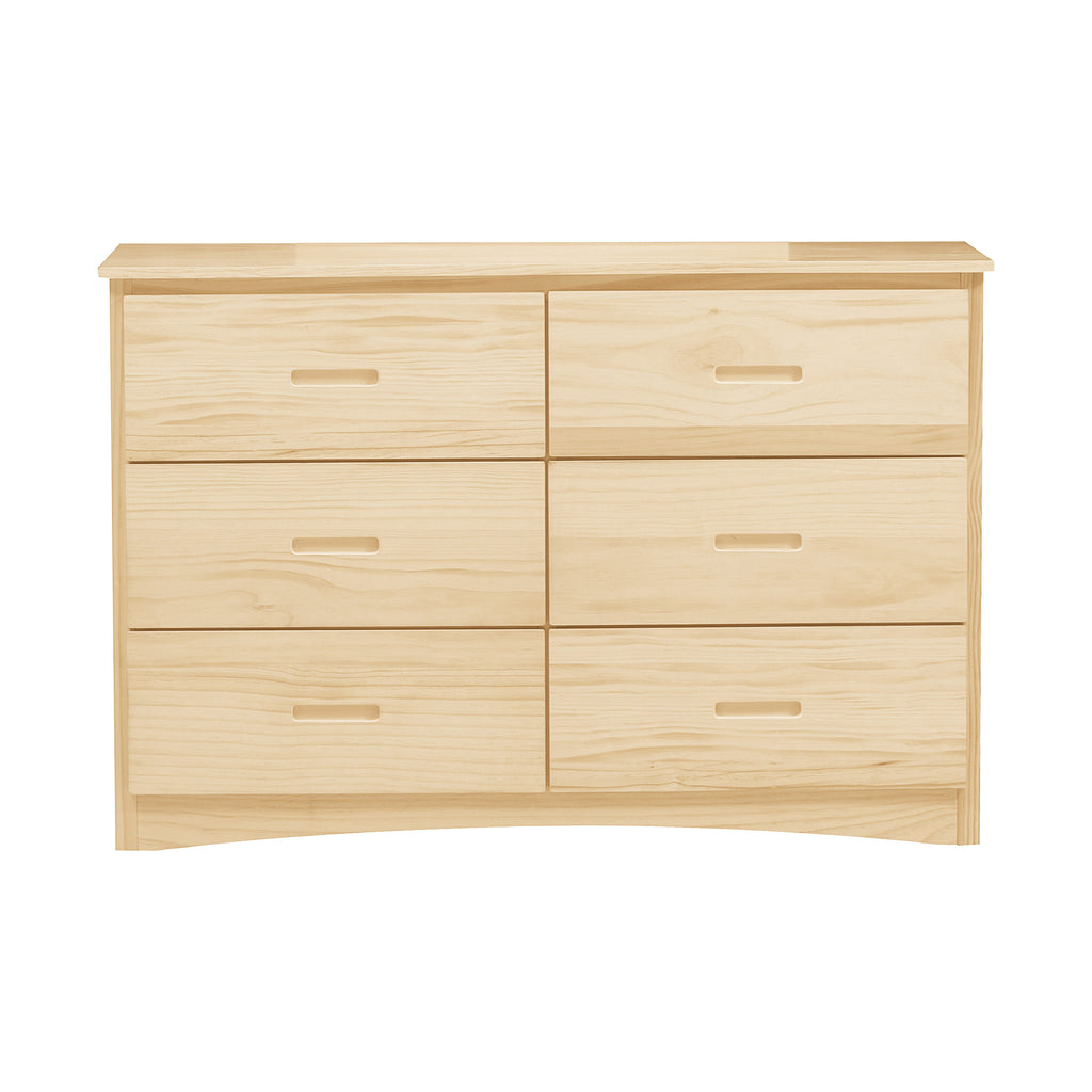 Natural Pine Finish 2pcs Storage Boxes with Caster Wheels Transitional Bedroom Furniture Under-Bed Toy Boxes