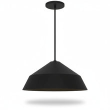 Load image into Gallery viewer, 22 inch Diameter Integrated LED Black Pendant