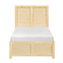 Load image into Gallery viewer, Natural Pine Finish 2pcs Storage Boxes with Caster Wheels Transitional Bedroom Furniture Under-Bed Toy Boxes