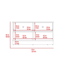 Load image into Gallery viewer, Tulip Storage Bench, Two Drawers, Two Shelves