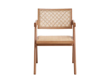 Load image into Gallery viewer, Velentina Rattan &amp; Natural Finish Arm Chair (Set of 2)