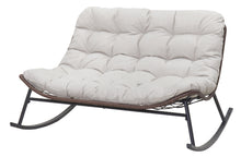Load image into Gallery viewer, Double Wide Rocking Papasan Chair