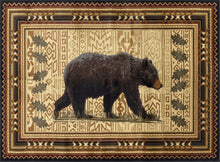 Load image into Gallery viewer, Nature's Nest GC_CBL3010 Black 2 ft. x 3 ft. Lodge Area Rug