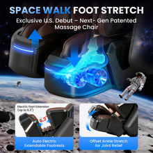 Load image into Gallery viewer, 3XRELAX BV-3 Advanced 4D Shiatsu Massage Chair, Zero Gravity, Thai Massage, Heat, S&amp;L Track, 24 Auto Programs, Split Leg Design, 350 lbs Capacity, 220 lbs, 63" x 25" x 45