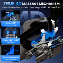 Load image into Gallery viewer, 3XRELAX BV-3 Advanced 4D Shiatsu Massage Chair, Zero Gravity, Thai Massage, Heat, S&amp;L Track, 24 Auto Programs, Split Leg Design, 350 lbs Capacity, 220 lbs, 63" x 25" x 45