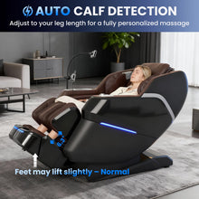 Load image into Gallery viewer, 3XRELAX BV-3 Advanced 4D Shiatsu Massage Chair, Zero Gravity, Thai Massage, Heat, S&amp;L Track, 24 Auto Programs, Split Leg Design, 350 lbs Capacity, 220 lbs, 63" x 25" x 45