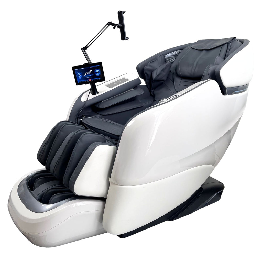 3XRELAX BV-1 Full Body Shiatsu Massage Chair, 4D Rollers, Zero Gravity, Thai Massage, Heat, S&L Track, Voice Control, Bluetooth Joystick, 180 lbs, 64" x 29.5" x 44