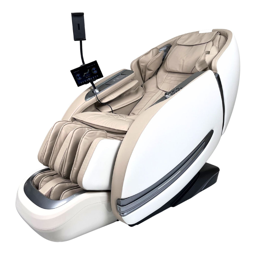 3XRELAX BV-2 Full Body Shiatsu Massage Chair, 4D Rollers, Zero Gravity, Thai Massage, Heat, S&L Track, Voice Control, Bluetooth Joystick, 160 lbs, 64" x 30.3" x 43.5