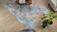 Load image into Gallery viewer, MAVAL Multi Washable Rug 2' x 3' Doormat Rug (Multi, 2' x 3') Modern, Contemporary, Non-Shedding &amp; Easy to Clean, Ideal for Living Room, Bedroom, Dining Space, 36*24 inch