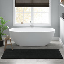 Load image into Gallery viewer, 1 PCS 24x72" 100% Cotton Tufted 3000 GSM Reversible Bath Rug Navy