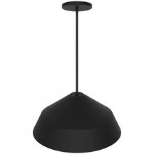 Load image into Gallery viewer, 22 inch Diameter Integrated LED Black Pendant