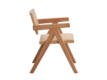 Load image into Gallery viewer, Velentina Rattan &amp; Natural Finish Arm Chair (Set of 2)