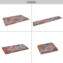 Load image into Gallery viewer, MAVAL Cream Washable Rug 5x8 Area Rug (Cream, 5' x 8') Modern, Contemporary, Non-Shedding &amp; Easy to Clean, Ideal for Living Room, Bedroom, Dining Space, 96*60 inch