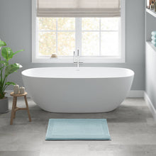 Load image into Gallery viewer, 1 PCS 24x72" 100% Cotton Tufted 3000 GSM Reversible Bath Rug Navy