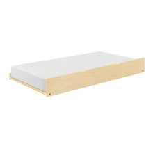 Load image into Gallery viewer, Natural Pine Finish 2pcs Storage Boxes with Caster Wheels Transitional Bedroom Furniture Under-Bed Toy Boxes