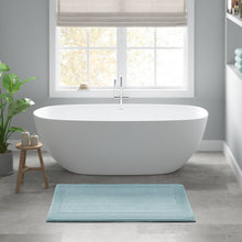 Load image into Gallery viewer, 1 PCS 24x72" 100% Cotton Tufted 3000 GSM Reversible Bath Rug Navy