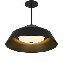 Load image into Gallery viewer, 22 inch Diameter Integrated LED Black Pendant