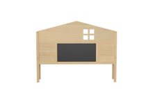 Load image into Gallery viewer, Headboard Storage Cabinet for Full-size Montessori Floor Bed Natural,Freely collocation