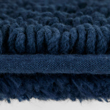 Load image into Gallery viewer, 1 PCS 24x72" 100% Cotton Tufted 3000 GSM Reversible Bath Rug Navy