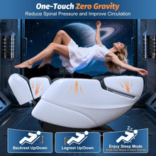 Load image into Gallery viewer, 3XRELAX BV-1 Full Body Shiatsu Massage Chair, 4D Rollers, Zero Gravity, Thai Massage, Heat, S&amp;L Track, Voice Control, Bluetooth Joystick, 180 lbs, 64" x 29.5" x 44