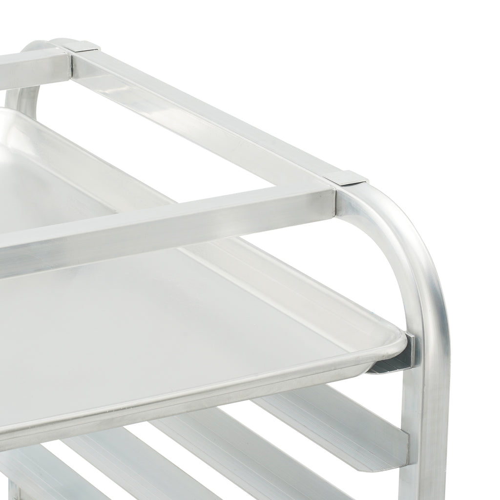 Bun Pan Rack, 20-Tier Commercial Bakery Racks with Brake Wheels, Aluminum Racking Trolley Storage for Half & Full Sheet, Speed Rack For Kitchen Home, Bread Baking Equipment, 26"L x 20.4"W x 70"H