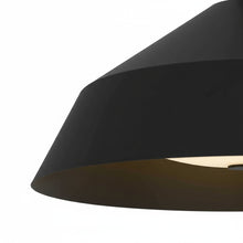 Load image into Gallery viewer, 22 inch Diameter Integrated LED Black Pendant