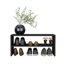 Load image into Gallery viewer, Basic 23" Wide 2-tier shelf Stackable Shoe Rack
