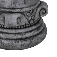 Load image into Gallery viewer, Cement Outdoor End Tables for Patio, GardenAccent Table, Modern Small Round Side Tablefor Outside, Tree Stump Garden Stool DrumTable indoor and Outdoor