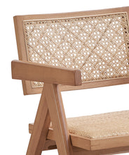 Load image into Gallery viewer, Velentina Rattan &amp; Natural Finish Arm Chair (Set of 2)