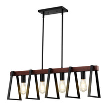 Load image into Gallery viewer, 4-Light Kitchen Island Pendant Lights 60W Adjustable Dining Room Light E26