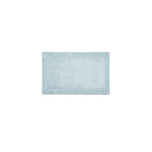 Load image into Gallery viewer, 100% Cotton Tufted 3000 GSM Reversible Bath Rug Blue 24x72"