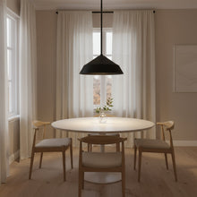 Load image into Gallery viewer, 14 inch Diameter Integrated LED Black Pendant